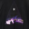 HUF Print Long Sleeve T-shirt L Black Ron T Men's Used
