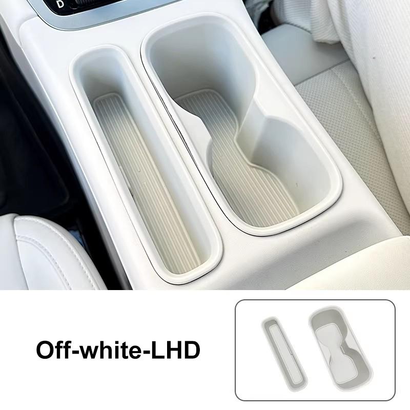 For Geely EX2 / Proton eMAS 5 2026 Silicone Cup Holder Storage Box Center Console Organizer Insert Tray Anti-Slip Cup Holder