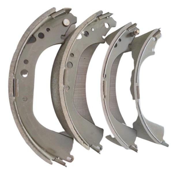 Four 04495-60080 Numbers Fit the Rear Brake Shoe Assembly for 1998-2006 Toyota Land Cruiser HZJ79.