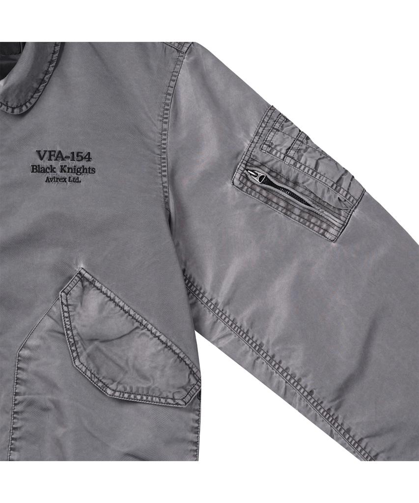 Avirex Fade Nylon Cwu-36P Jacket / 7836152002 Charcoal