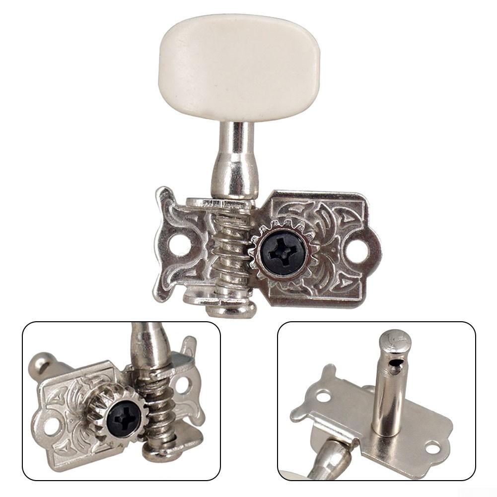 

Сменные колки для настройки гитары, серебряный тюнер для струн, 6 шт.