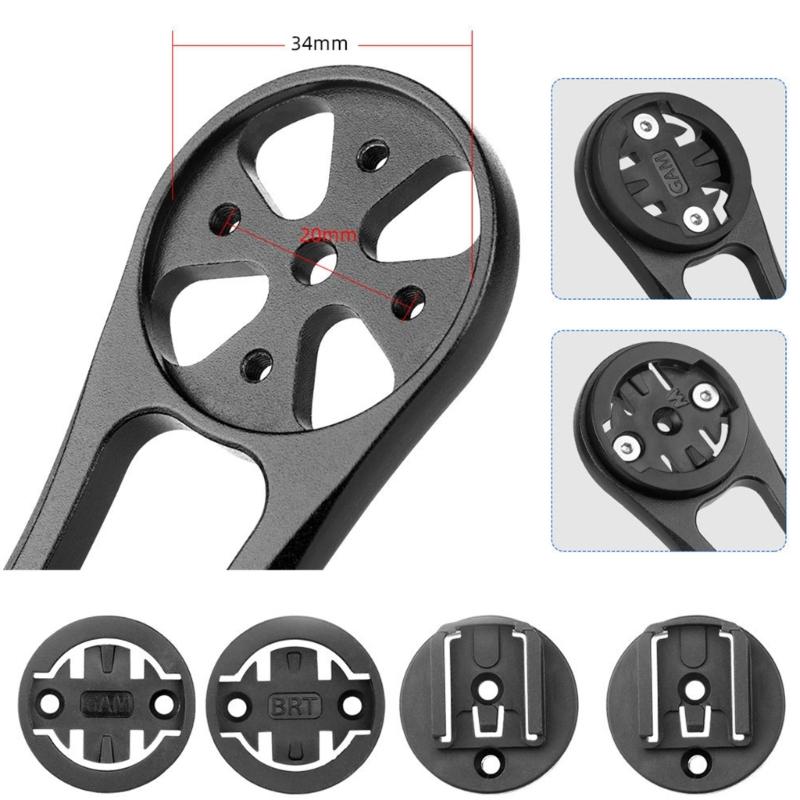 Durability Cycling Speedometers Holder Quickly Install Bike Computer Mount for Front Light and Cameras