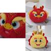 Charming Dragon Plush Toy 2024 Lunar New Year Mascot Adorable Stuffed Animal Gift