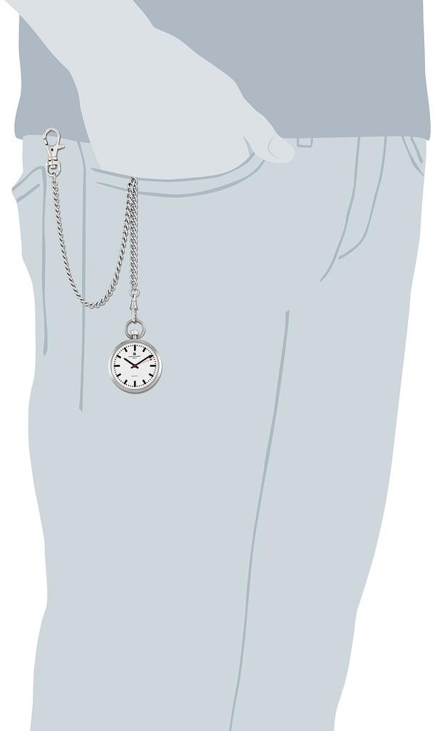Charles Hubert Men's Pocket Watch 3951-W