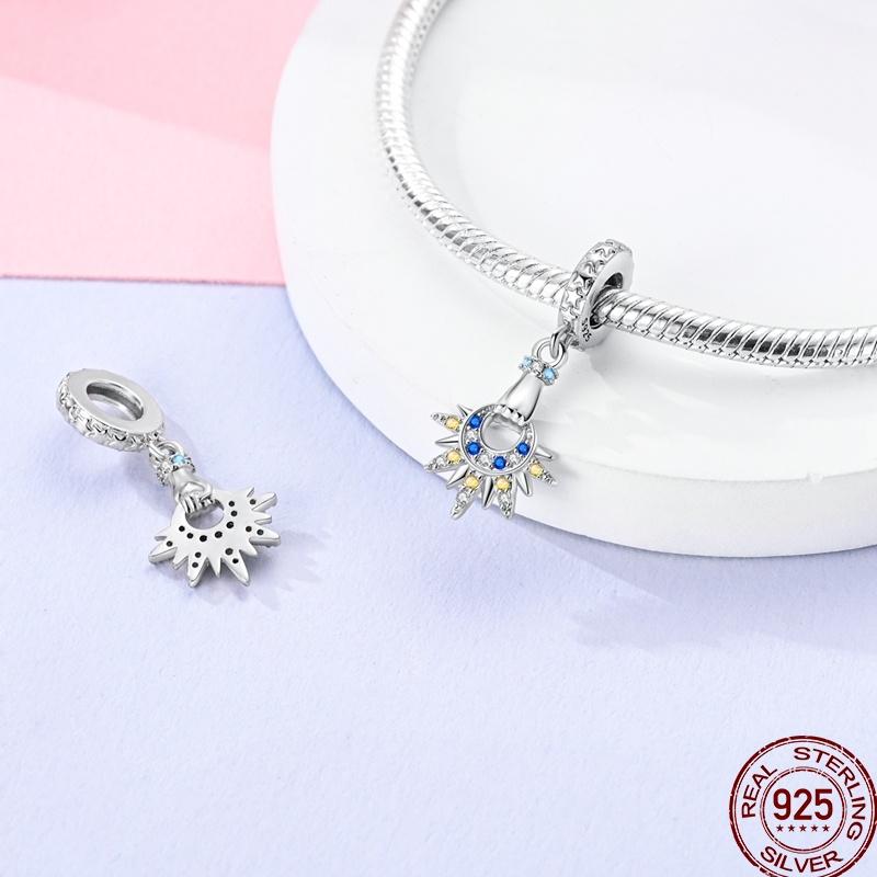 Copper Copper Snowman Gingerbread Santa Claus Ornaments Beads Suitable For 3Mm Original Bracelet Diy Jewelry