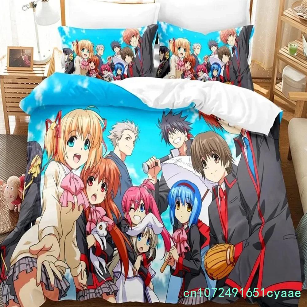 3D Print The Little Busters Anime Bedding Set 3D Printed Suitable For Bedroom Duvet Cover Set With Pillowcases Kids Home Textile