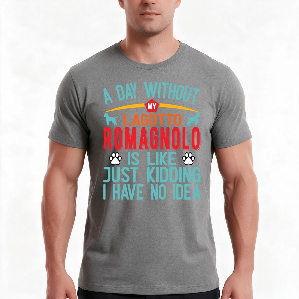 Funny Lagotto Romagnolo Dog Owner Tshirt Summer Casual Cotton Tee Oversized Streetwear Tops Vintage Graphic Print