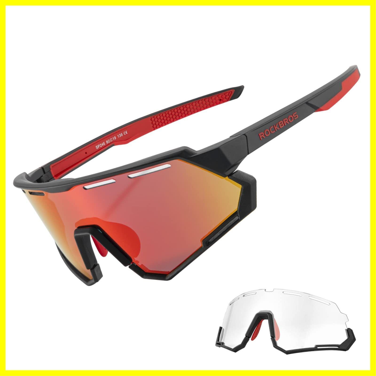 Used [New/Unused] Sunglasses Sports Ultra Light Bicycle UV Protection Fishing Driving UV400 Bike Baseball Sports Sunglasses Golf 2 Interchangeable