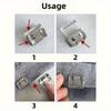 Trouser Legs Fixing Clip Without Seam Hidden Buckle Leg closuredeviceTrouser Legs Anti-sweeping Edgebucklecanbedetachedandreused