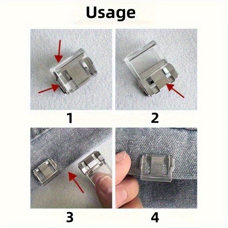 Trouser Legs Fixing Clip Without Seam Hidden Buckle Leg closuredeviceTrouser Legs Anti-sweeping Edgebucklecanbedetachedandreused