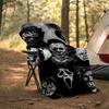 Halloween horror Theme Printed Blanket - Perfect for Couch, Bed, Travel & Outdoor Use | Machine Washable, Cozy & Durable.