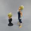 26cm Anime Drogan Boll Z Majin Vegeta Figure Replace Head Pvc Action Figures Vegeta Figurine Gk Statue Collection Model Toys
