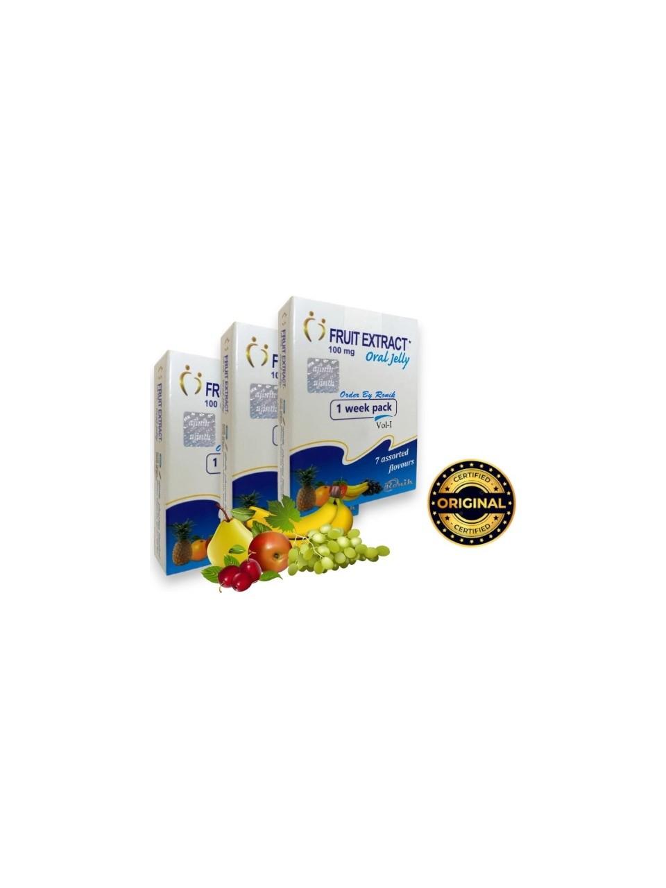 

Оральний гель женьшень зі смаком фруктів 7 шт (10BOX)