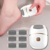 Rechargeable Electric Foot Callus Remover 6 Replaceable Remover and Polish USB Operated 92g 1 Pcs