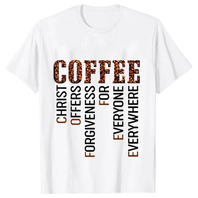 Print T-shirts Women Men T Shirt Christ Casual Short Sleeve O Neck Tees Harajuku Funny Tops Oversized Black Clothes