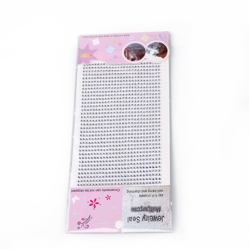 918Pcs DIY Car Styling Crystal Rhinestone Sticker Decor Phone Decal Accessories