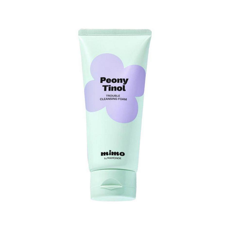 Mimo by Mamonde - Peony Tinol Trouble Cleansing Foam 120ml / Nourishing, Moisturizing, Korean Cosmetics, Kbeauty
