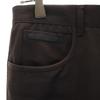 Prada Made In Italy Piping Wool Slacks Pants 46 Brown Men's Used