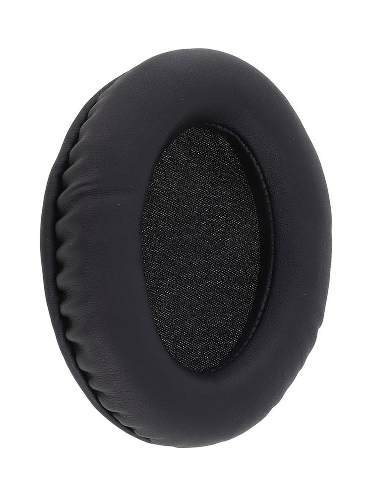 Cushioned Feel Comfort Headphone Cushion Oval Headphone Pad Sponge Leather Pad