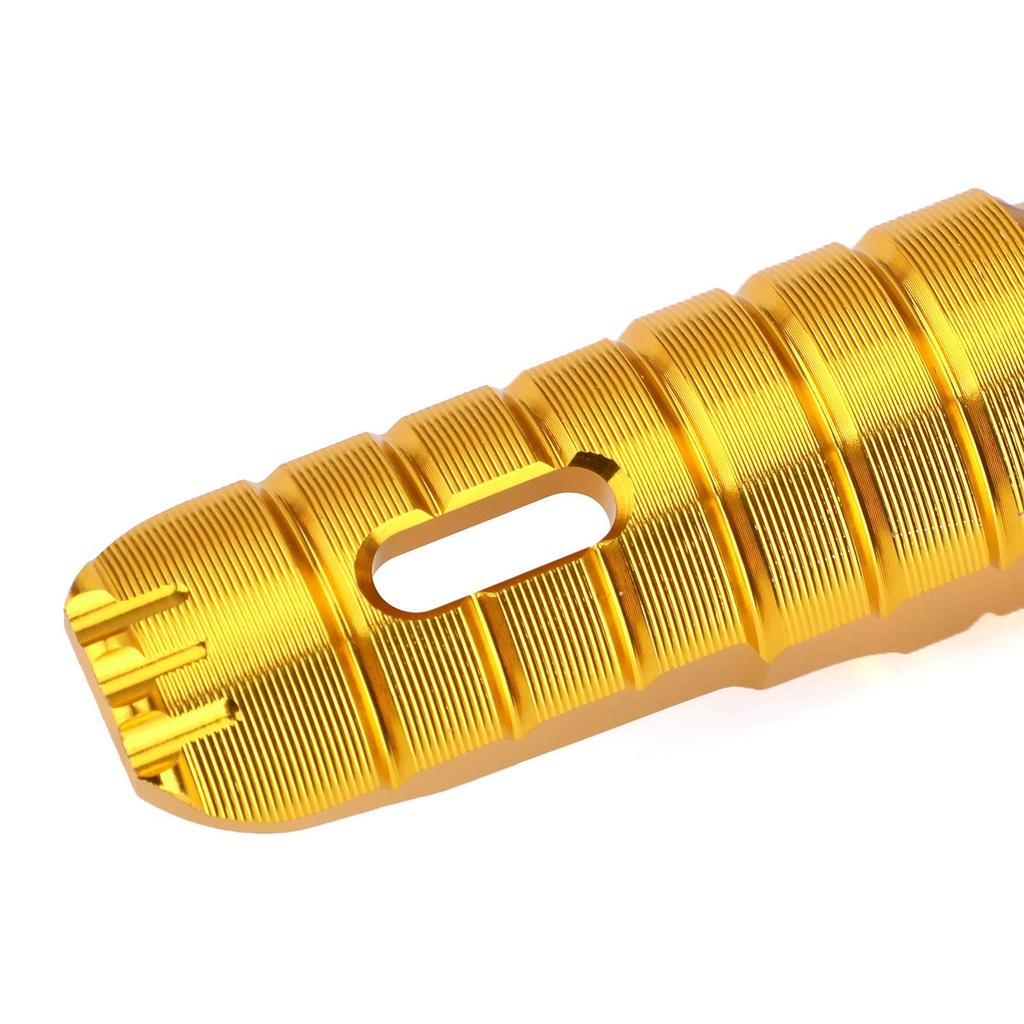 Artudatech Front Footrest Foot Pegs for Honda CB125R CBR250RR CBR1000RR CB600F CB1100/RS/SX Motorcycle Gold