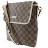 GUCCI Shoulder Bag 223666 beige GG Supreme Canvas unisex Used