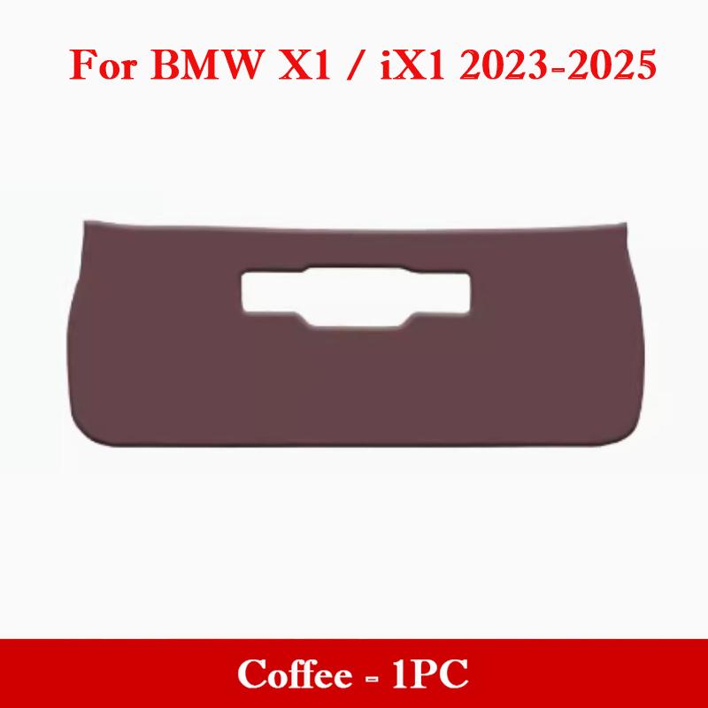 Car Trunk Door Protective Mat for BMW X1 IX1 U11 U12 F48 E84 2012-2026 Leather Anti Kick Pad Tailgate Anti-Scratch Cargo Liner
