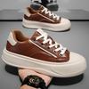 Fashion Outdoor Men's Lace Up Sneakers Fashion Male Casual Shoes New Arrival Skateboard Footwear Leisure Walk Vulcanize Shoes Sneakers