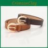 Fashion Ladies Waist Belt Pu Leather Minimalist Business Casual For Office Wear