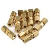 4/10PCS Universal Brake Line Connector For Brake Line Without Flaring 4.8mm 3/16 " Car Automobiles Accessories Part Set