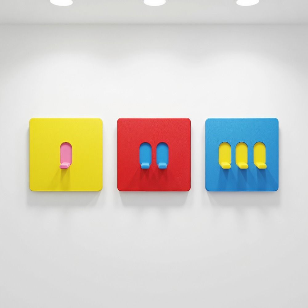 1/2/3 Gang Joystick Switch Stickers 86 Type Switch Frame Cover Light Switch Cover Home Accessory