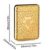 New Luxury Vintage Engraved Cigarette Case Holder Pocket Cigarette Storage Box For 16 Cigarettes Container Men'S Gift