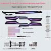 Jaguar XFL/XJL Colorful Ambient Light Speaker Cover for Car Interior