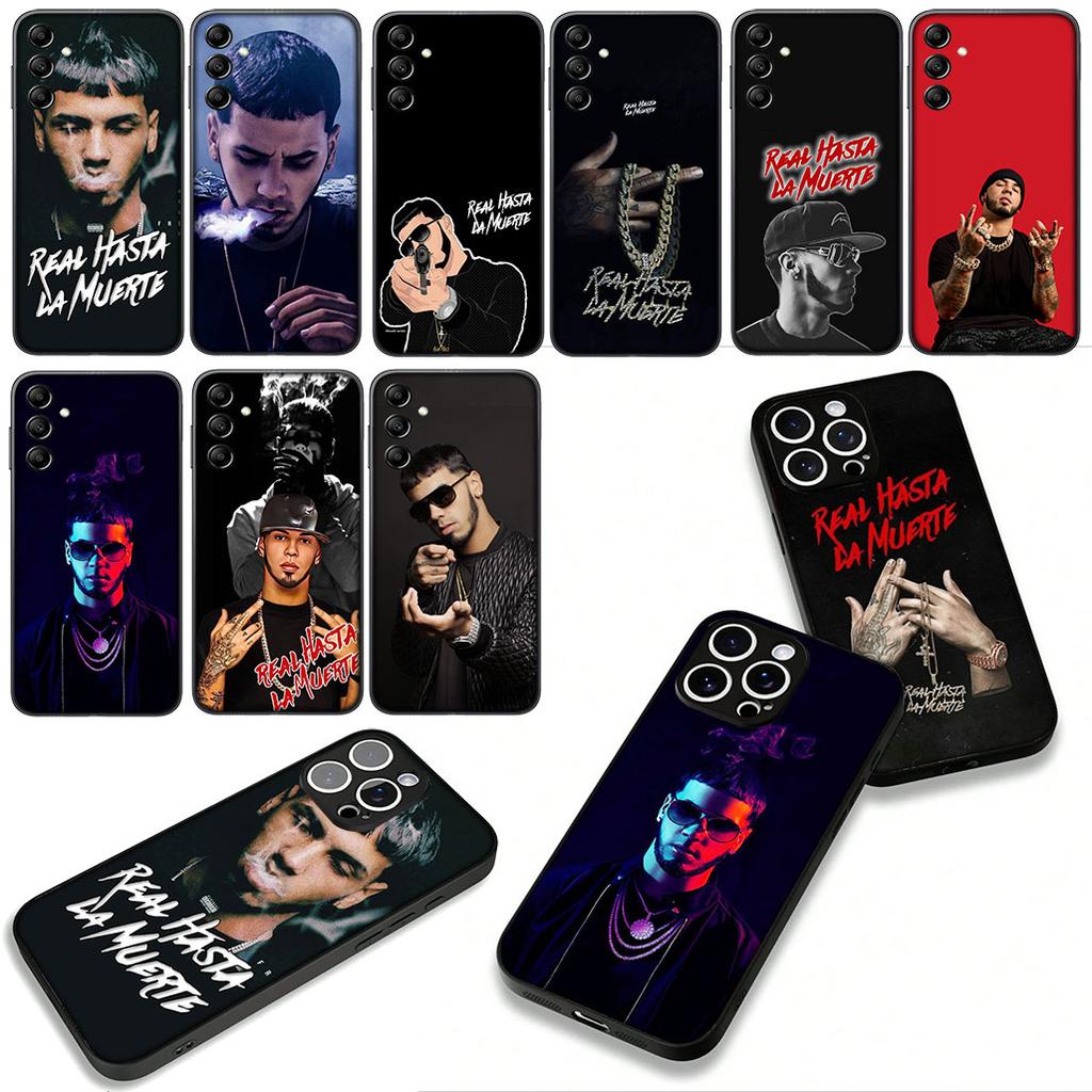 Singer Anuels AA POP Cover Phone Case for Samsung Galaxy S25 S24 S22 S23 FE Ultra Plus A56 A05 A06 A15 A16 A55 S7 Edge Coque