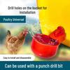 Automatic Poultry Waterer: Large Chicken, Duck, and Pigeon Drinking Bowl
