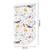 Colorful Dinosaurs Clouds Wallpaper for Living Room and Bedroom 50x1000