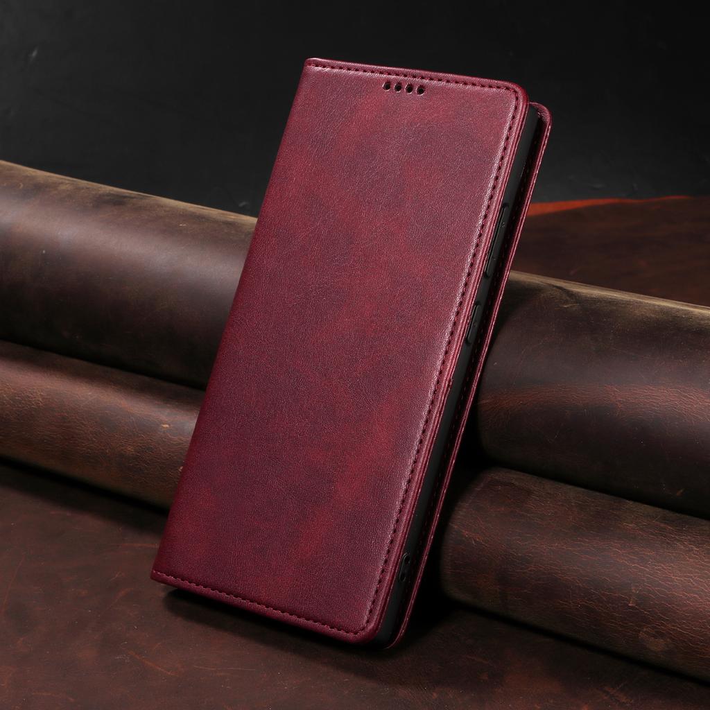 PU Leather Wallet Phone Case for Samsung Galaxy S25 Edge S24 Ultra S23 Plus S22 S23 Fe Magnetic with Picture Frame