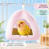 Soft Hanging Bird Nest Breathable Mesh Bird Swing Hammock Bird Cage Nest  Bird Breeding