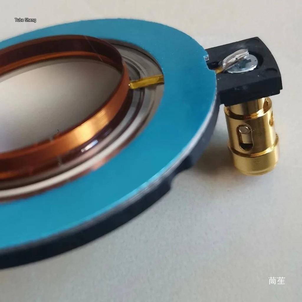34.4mm High-Power Titanium Tweeter Diaphragm with Pillar Round Wire Voice Coil for Audio Speakers