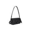 Coach Studio 20 Baguette Solid Color C Logo Push Button Flap Closure Leather Handbag Women Handbags Black CE331-V5BLK