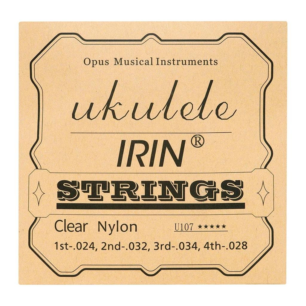 IRIN U107 Ukulele Strings 21/23/26 Inch Ukulele Nylon Strings 4 Strings MINI Guitarra Strings Guitar Parts & Accessories