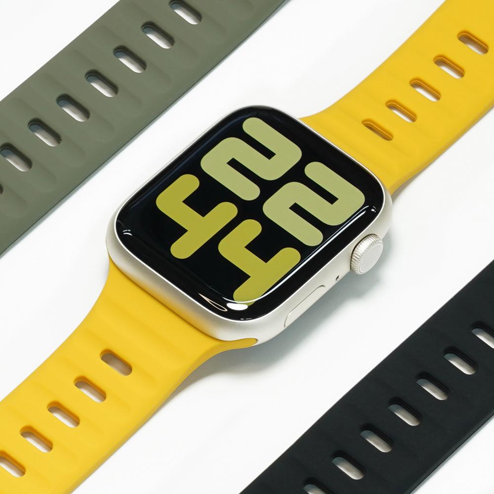 Biltin Apple Watch Silicone Sport Strap Ultra 10 9 8 Se2 (B Type)