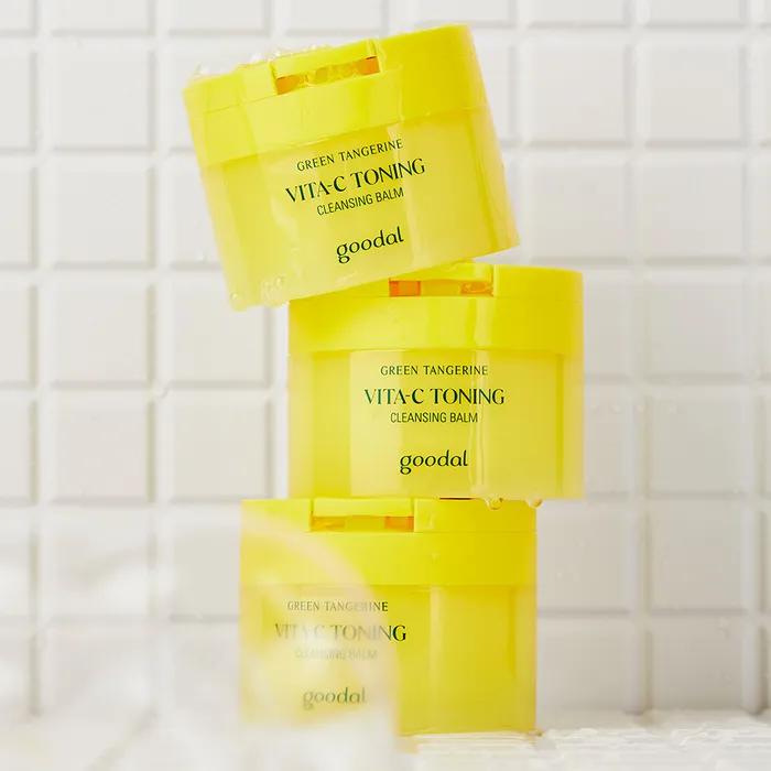 [2pack] Goodal Green Tangerine Vita C Toning Cleansing Balm