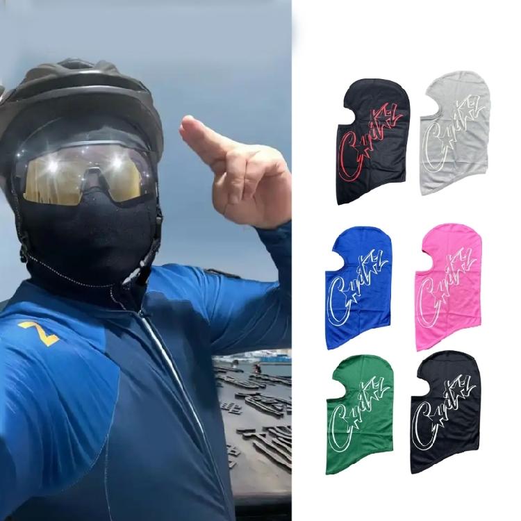 Leichte und atmungsaktive Gesichtsmaske aus Eis-Seide für Outdoor-Enthusiasten Bietet Schutz vor Sonne und Wind
