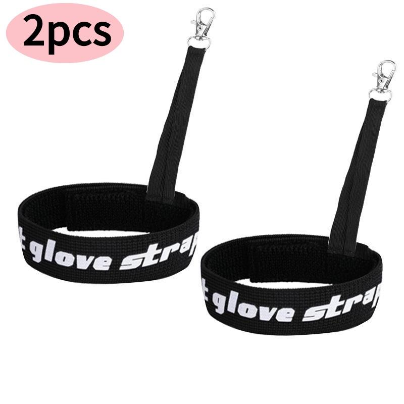 2/4pcs Elastic Wrist Straps for Ski Gloves Adjustable Ski Glove Lead for Men and Women Sport Skiing Glove Anti-loss Strap