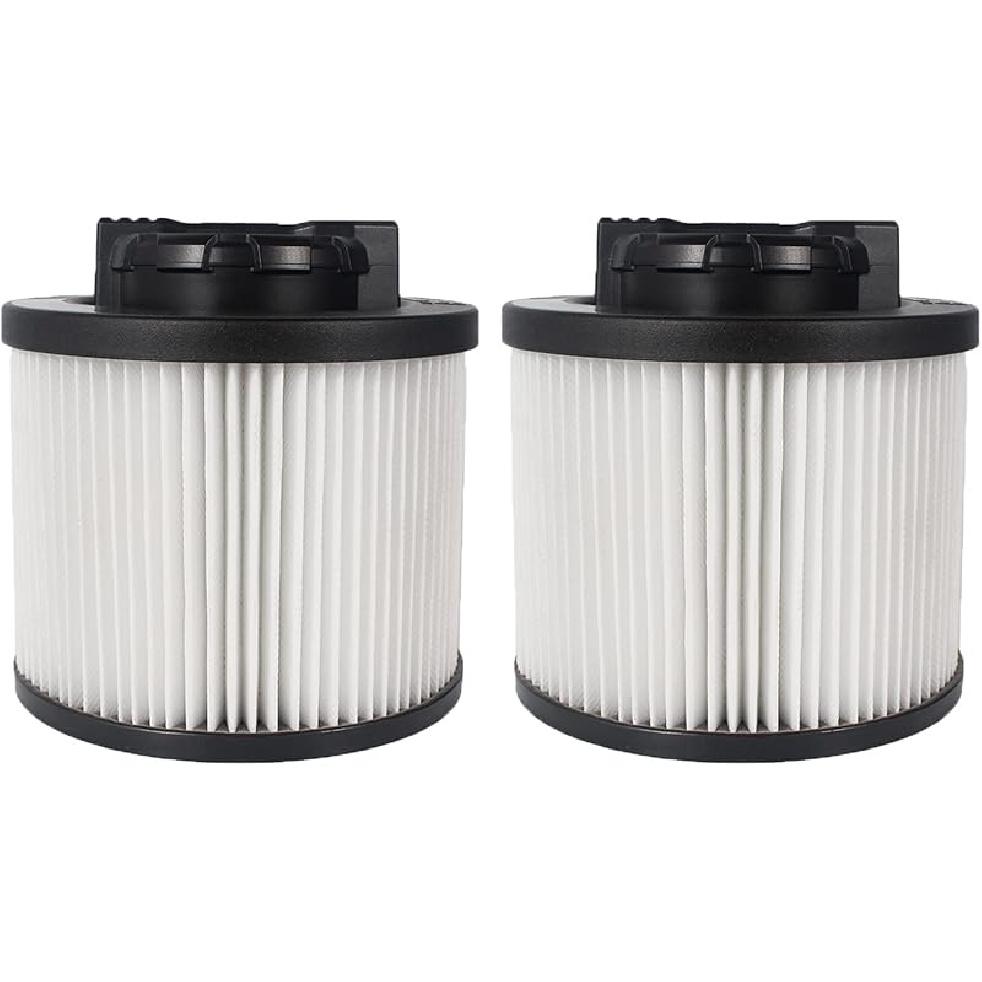 2 Pack DXVC4001 Replacement Filters for DEWALT 4-5 Gallon Wet/Dry Vac Cartridge Filter, Washable & Reusable 2 Pack DXVC4001
