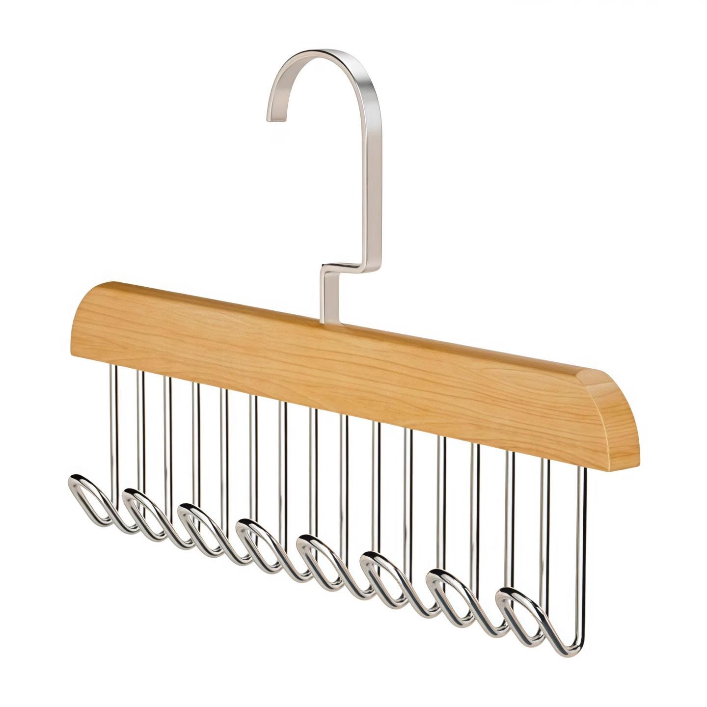 

Многофункциональная волнистая пластиковая вешалка: 8 крючков для бретелей-спагетти, нижнего белья, маек, платьев и брюк.