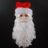 Santa Hat Santa Beard Artificial Hair Santa Decoration Costume Christmas Costume Accessories Set for Men Women Christmas