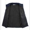 Polar Fleece Vest Man's Autumn and Winter Outdoor Sports and Leisure Stand-up Collar Vest Teddy Fleece WaistJacket Sleeveless Fleece