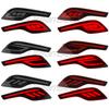 Pair LED Rear Bumper Brake Tail Light for Honda CRV CR-V 2017 2018  Reflector Driving Stop Lamp Taillight Auto Accessories