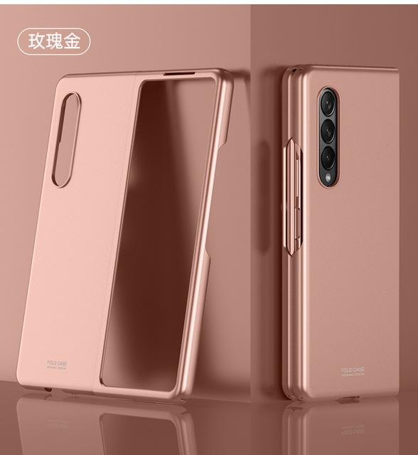 

Ультратонкий чехол для Samsung Galaxy Z Fold4 5g, матовый жесткий пластиковый тонкий чехол для телефона Galaxy Z Fold 4 3 2 Fold3 Fold 2 For Z Fold 3